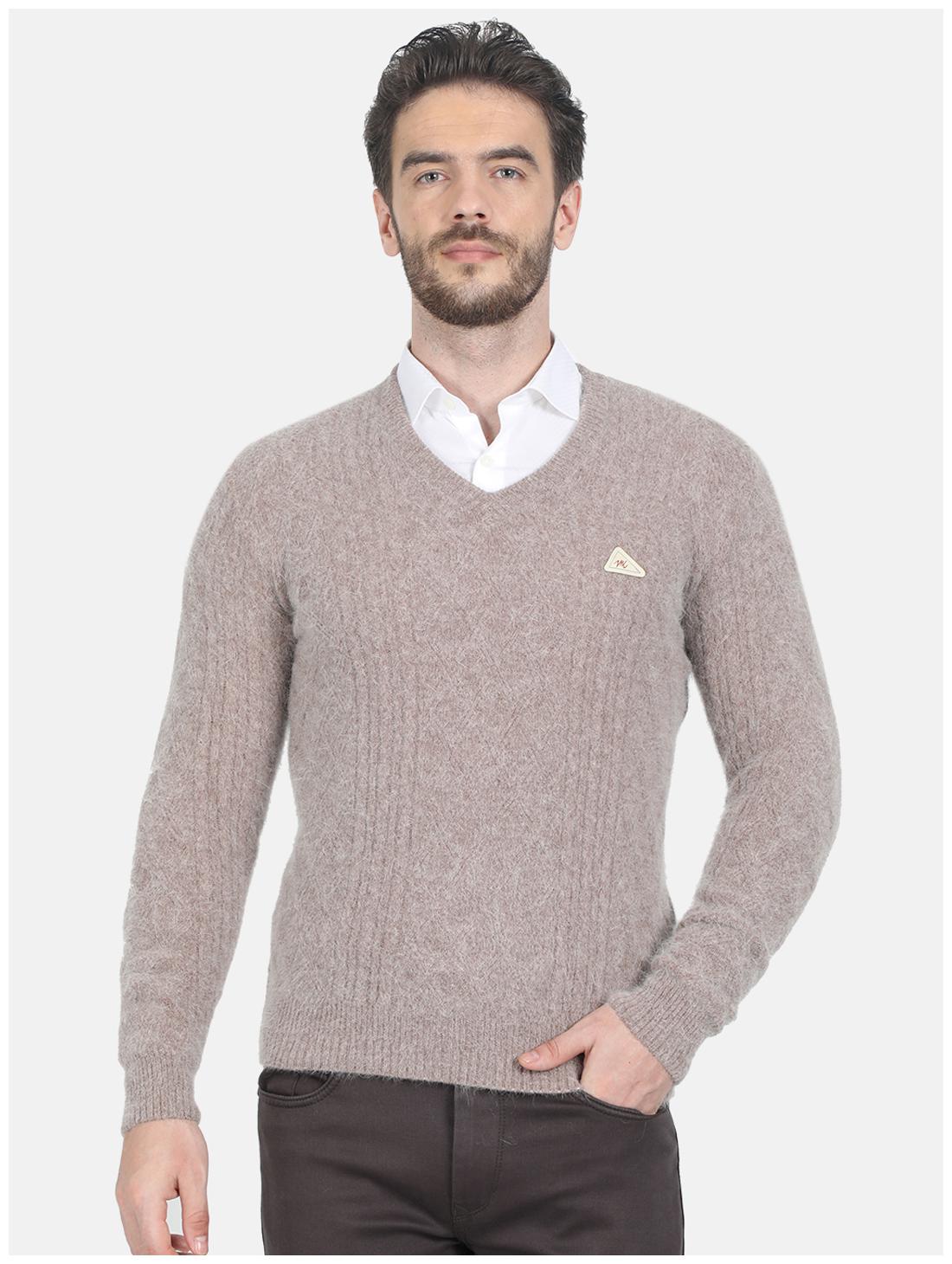 

Monte Carlo Men Brown V neck Pullover