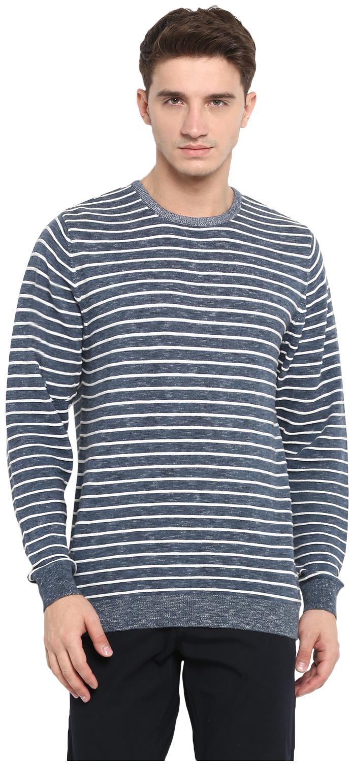 

Monte Carlo Men Grey Round neck Pullover