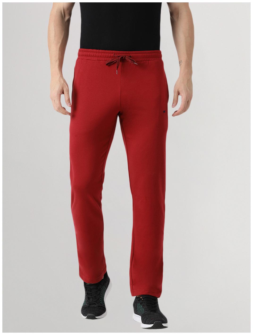 

Monte Carlo Men Maroon Solid Regular fit Track pants
