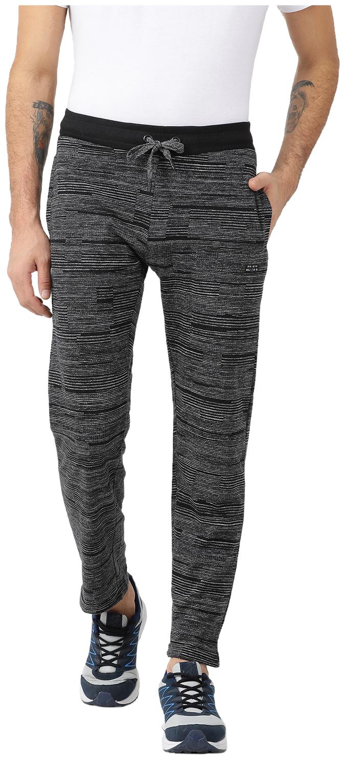 

Monte Carlo Men Cotton Blend Track Pants Grey