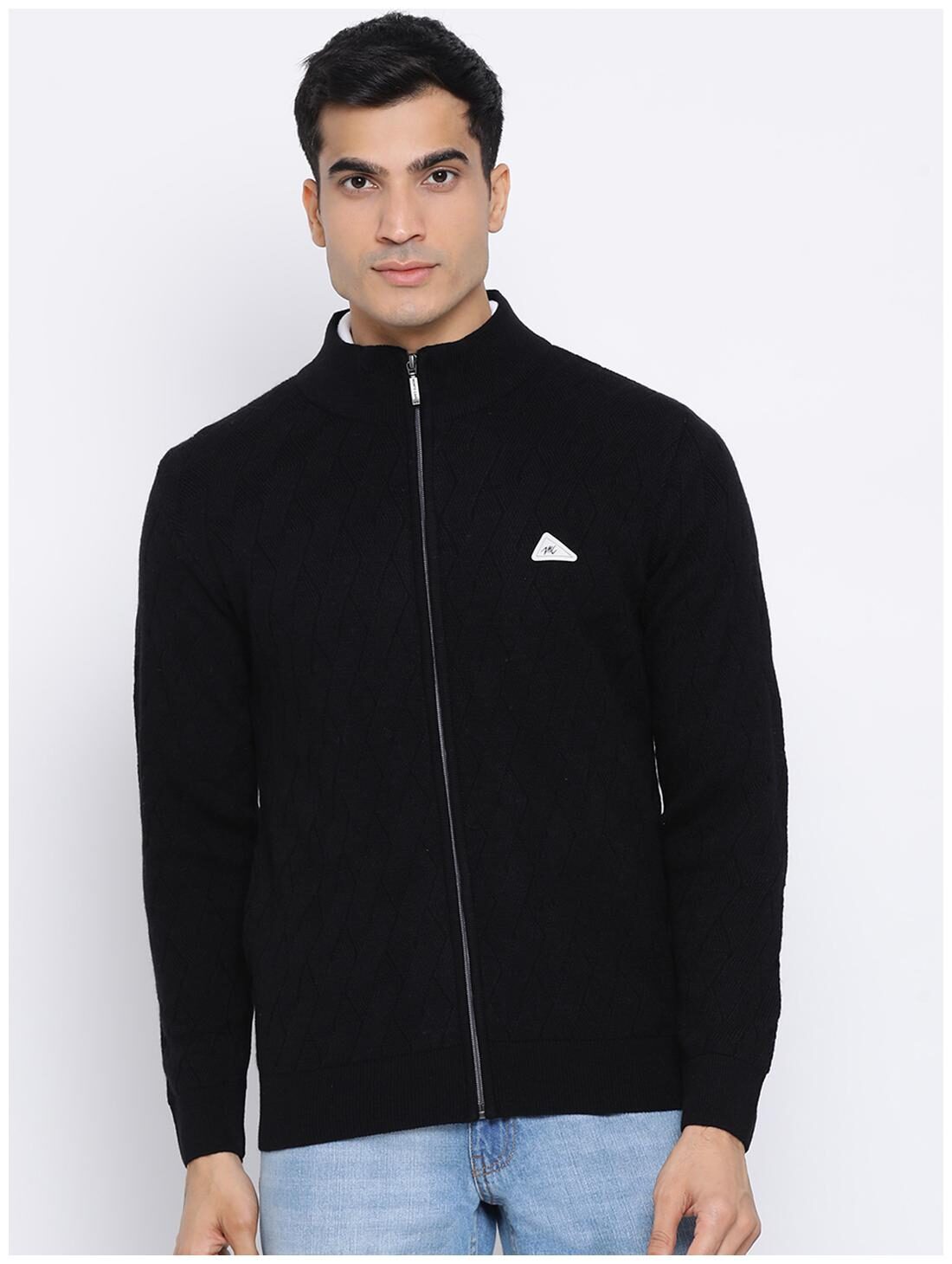

Monte Carlo Men Black Round neck Pullover