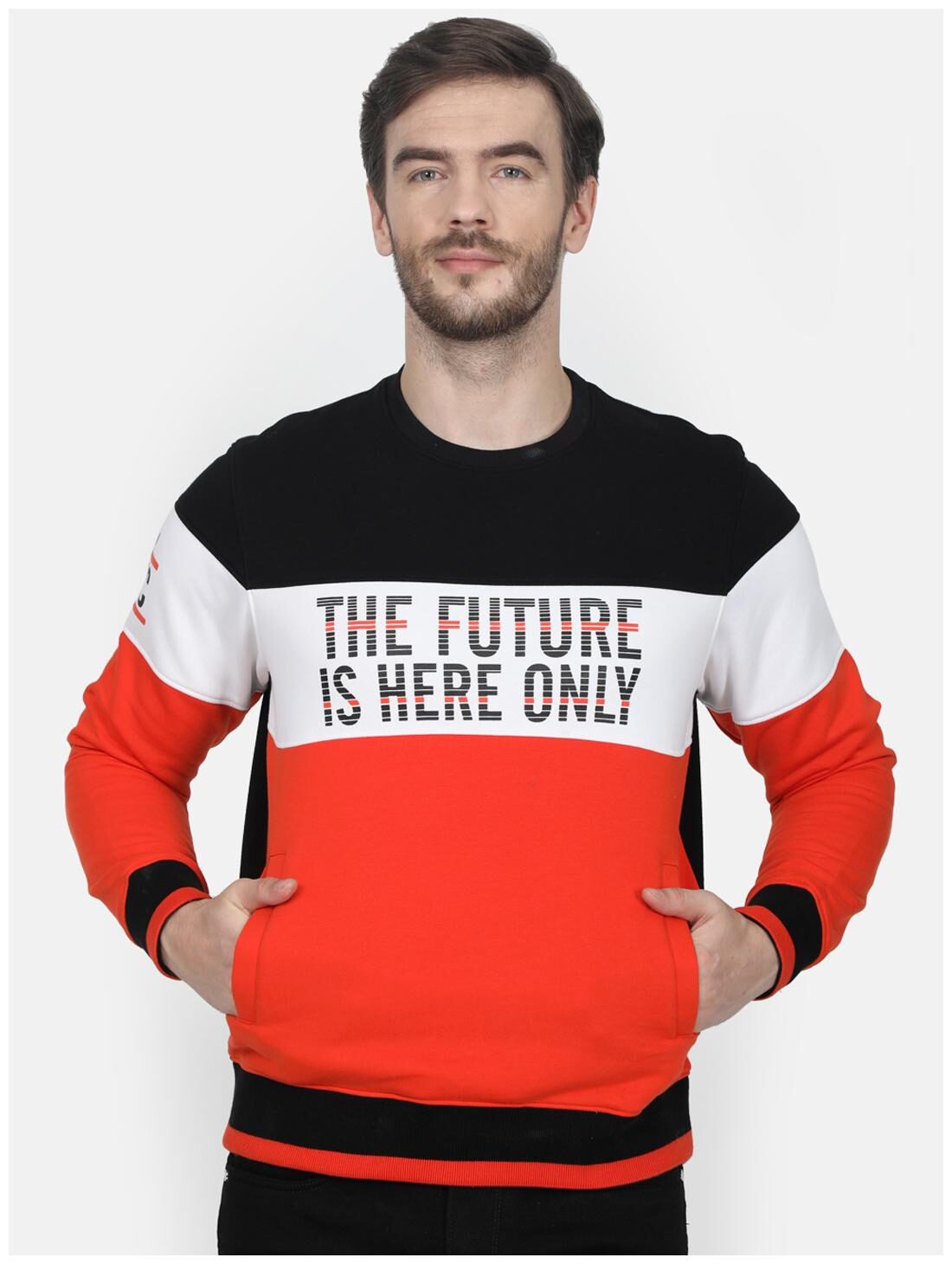 

Monte Carlo Men Multi Round neck Sweatshirt
