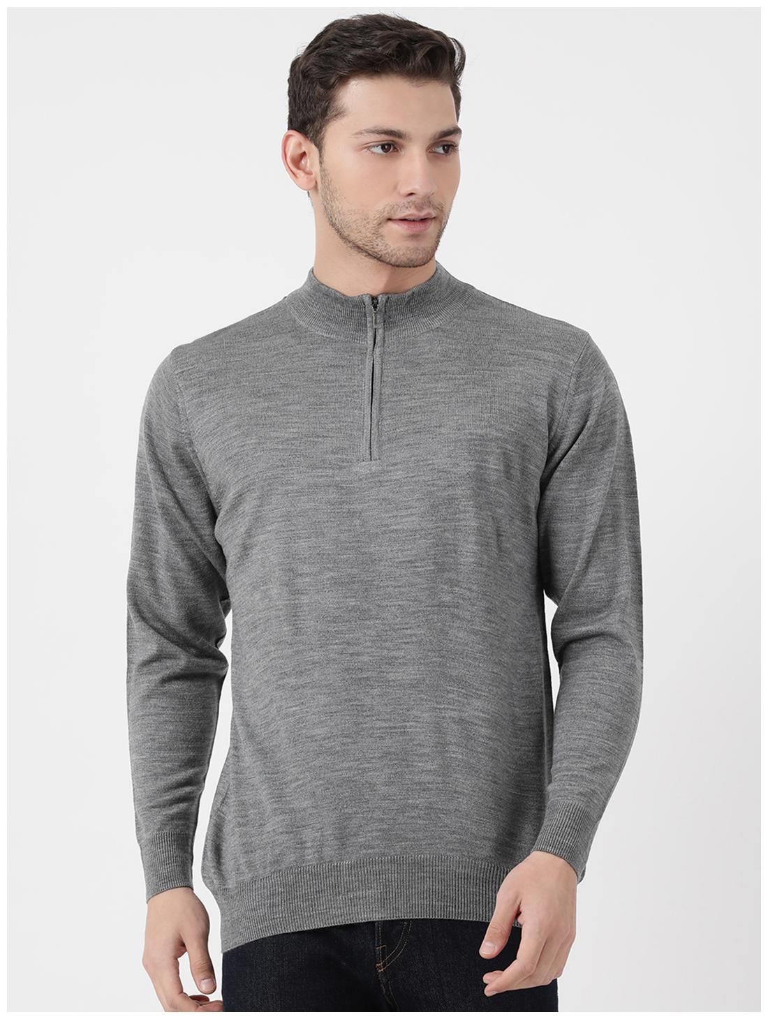 

Monte Carlo Men Grey Round neck Pullover