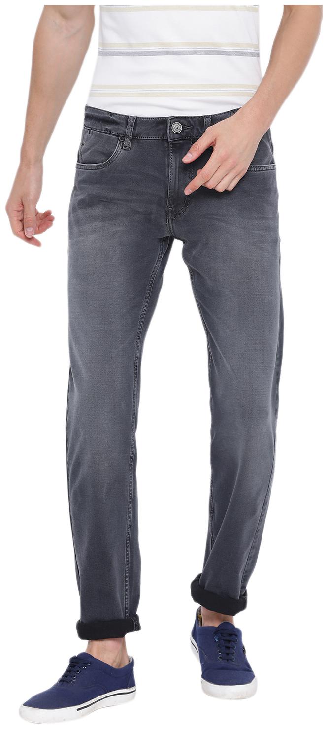 

Monte Carlo Men Grey Skinny Fit Jeans