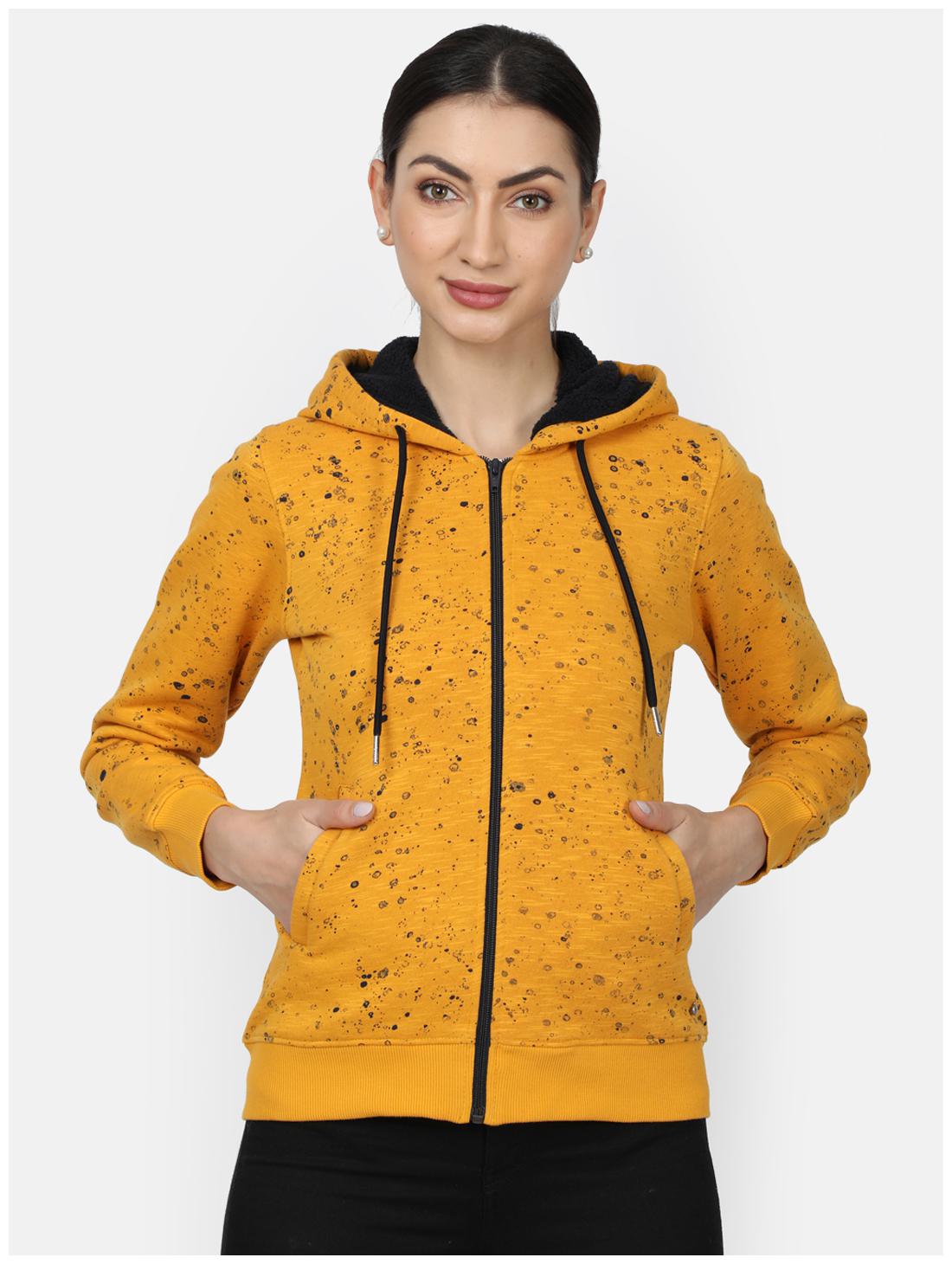 

Monte Carlo Women Printed Sweatshirt - Yellow