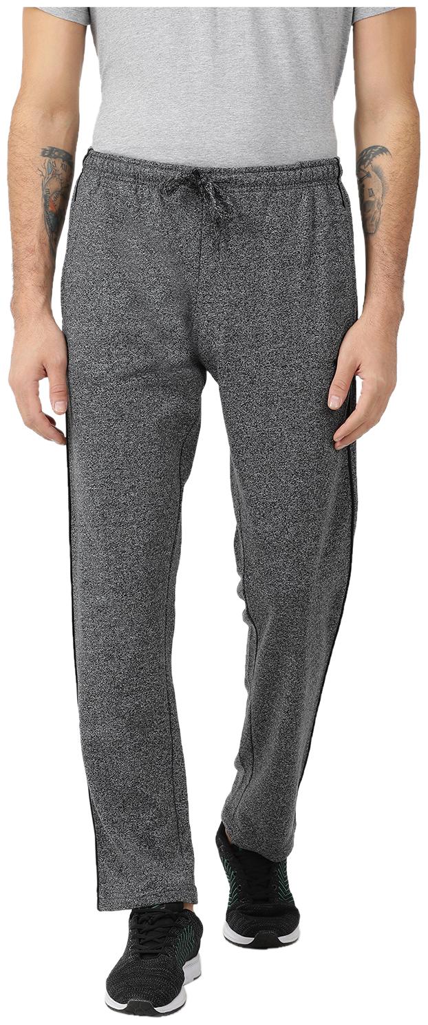 

Monte Carlo Men Cotton Blend Track Pants Grey
