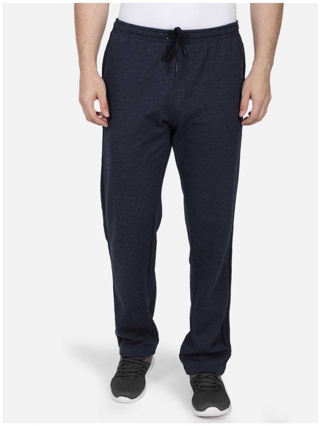 

Monte Carlo Men Blue Solid Regular fit Track pants