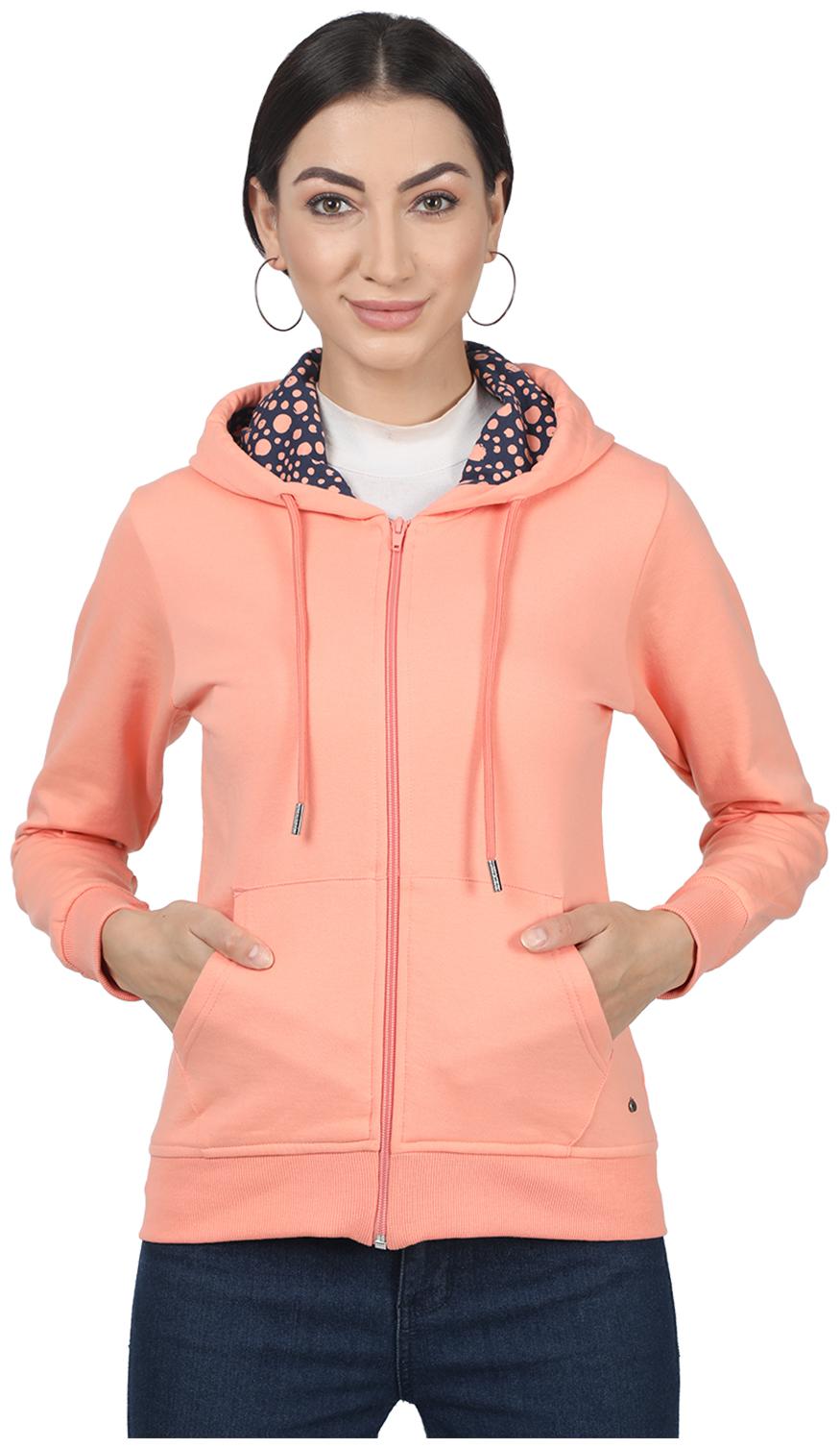 

Monte Carlo Women Solid Sweatshirt - Pink