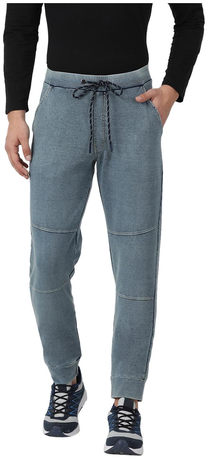 

Monte Carlo Men Blue Solid Regular fit Joggers