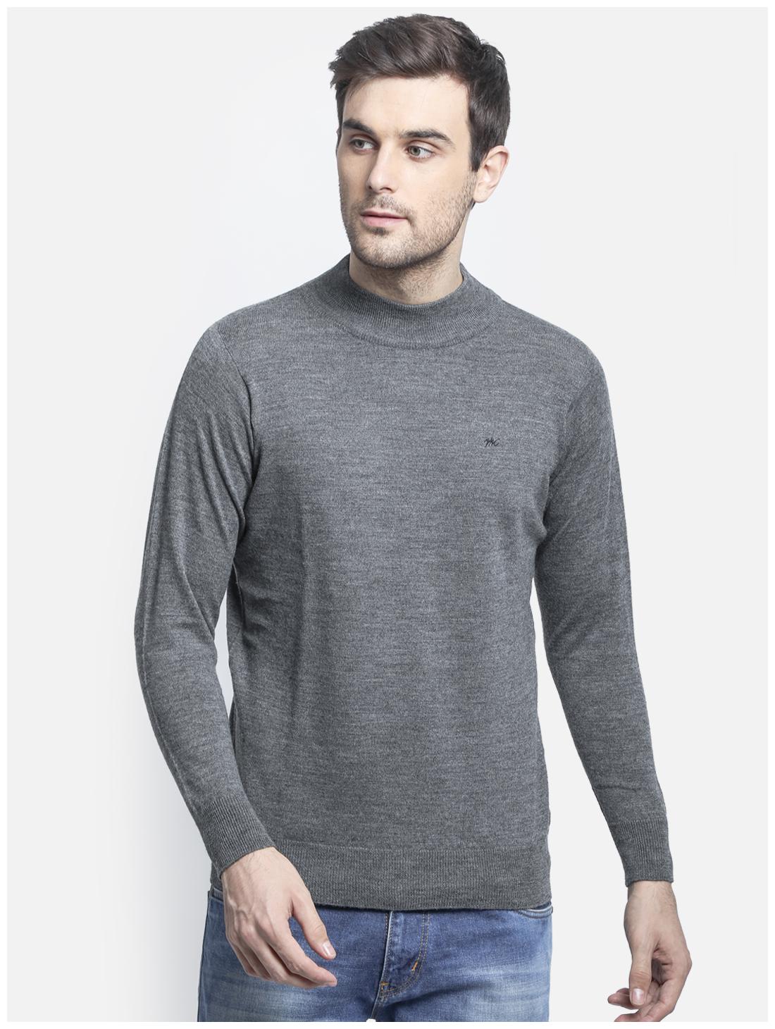

Monte Carlo Men Grey Turtle neck Pullover
