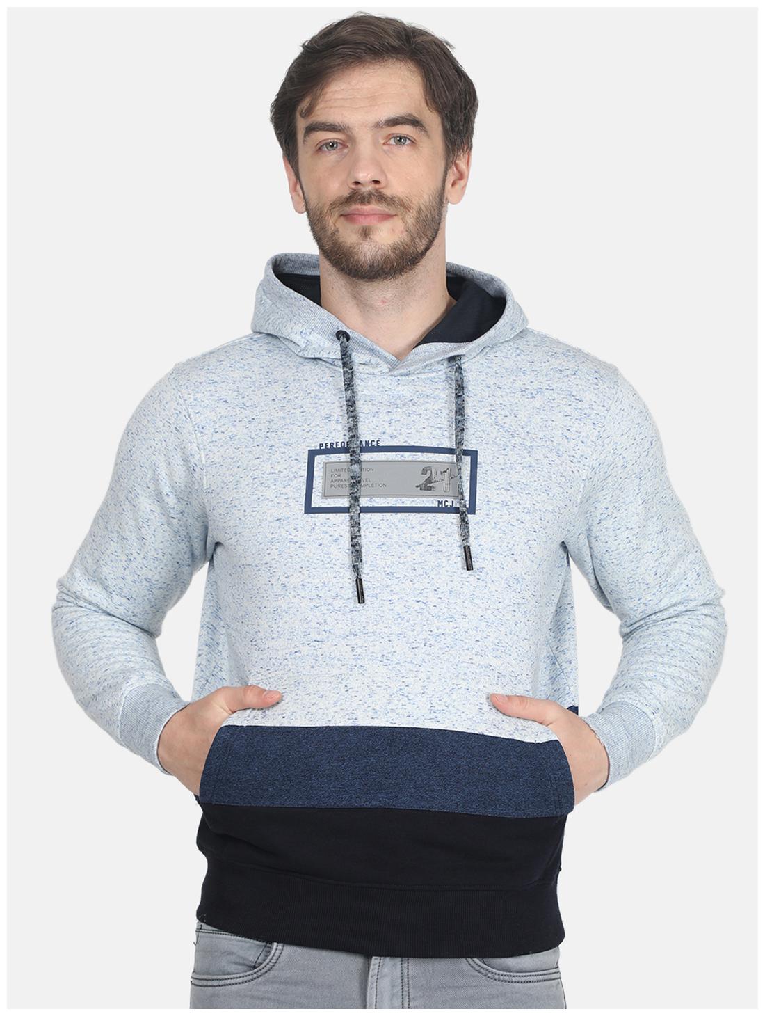 

Monte Carlo Men Blue Hooded Sweatshirt