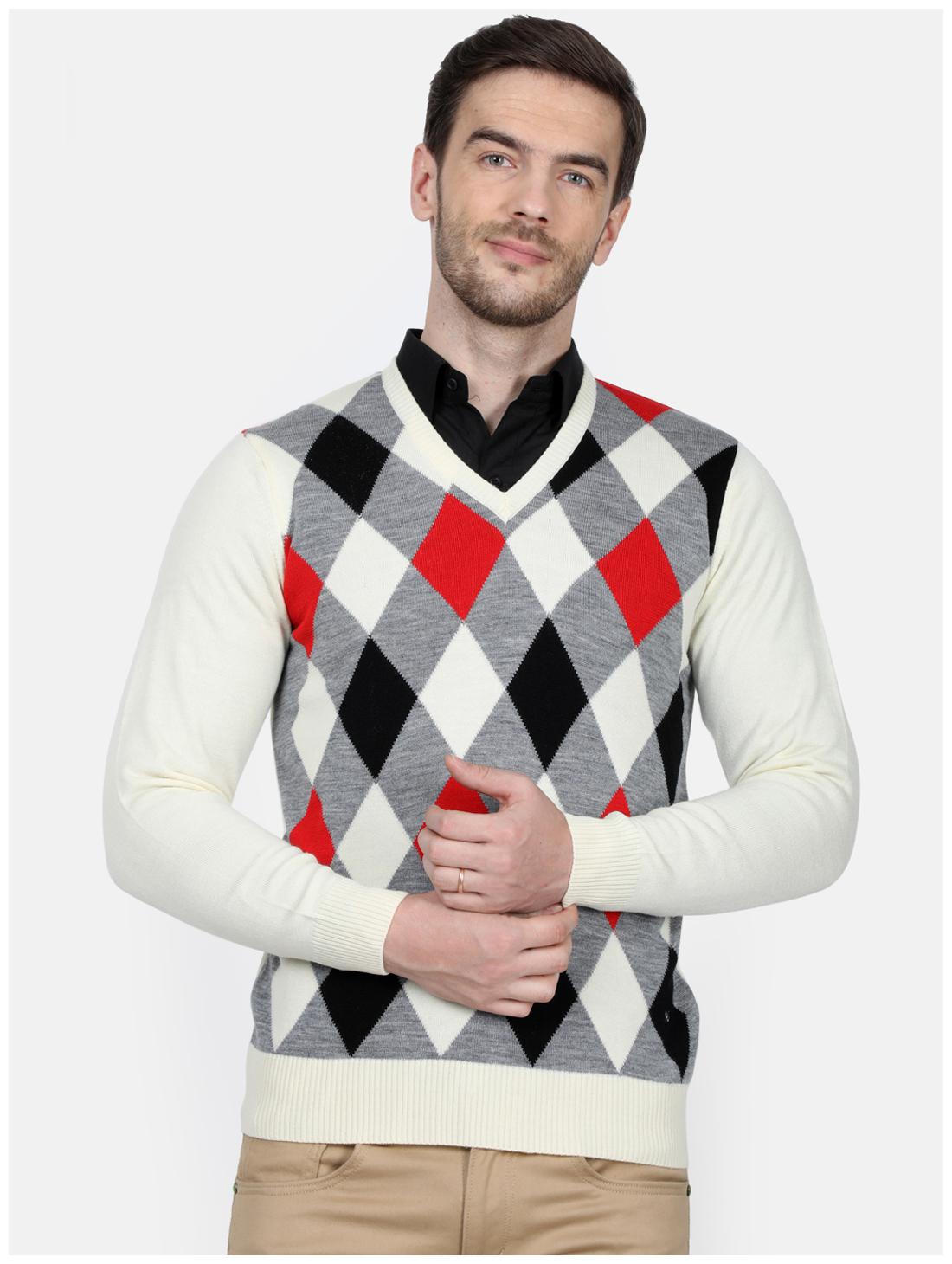 

Monte Carlo Men Multi V neck Pullover