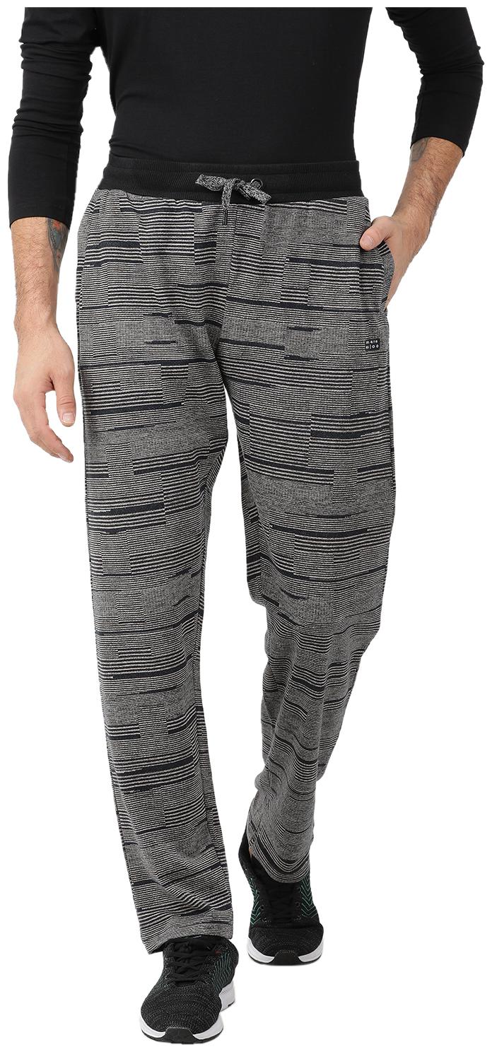 

Monte Carlo Men Cotton Blend Track Pants Grey