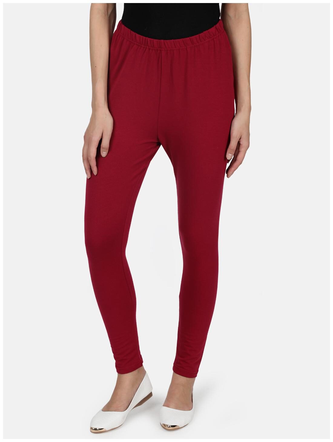 

Monte Carlo Women Ankle Length Solid Leggings