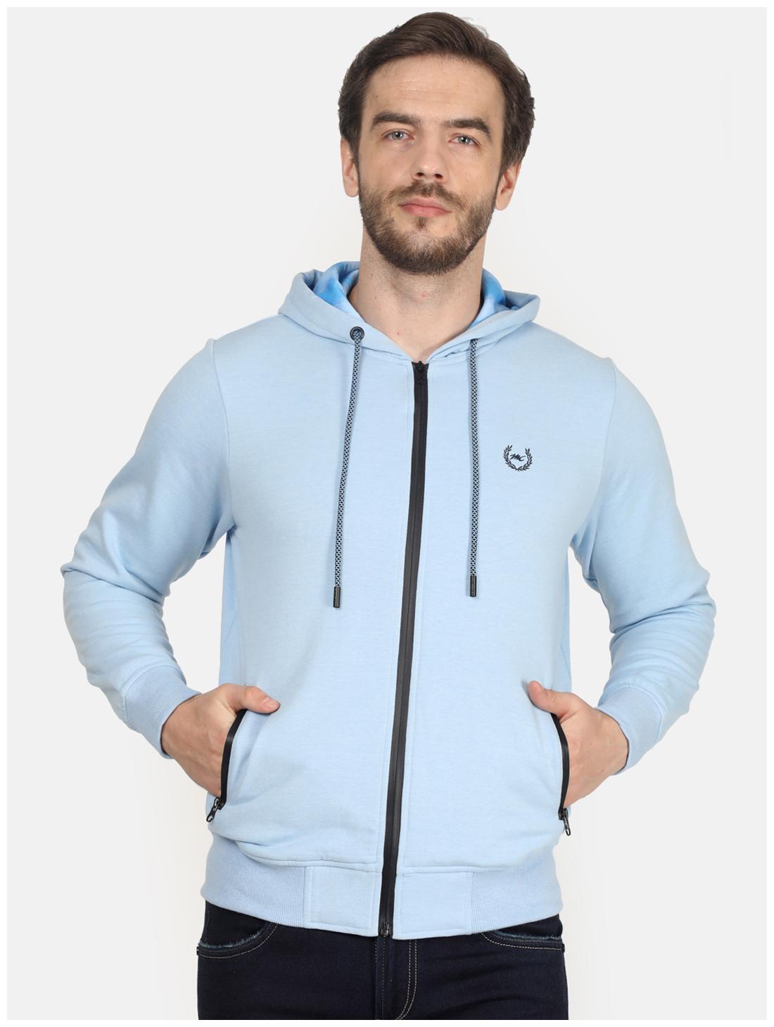 

Monte Carlo Men Blue Hooded Sweatshirt