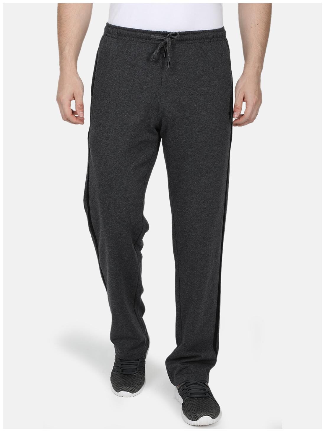 

Monte Carlo Men Grey Solid Regular fit Track pants