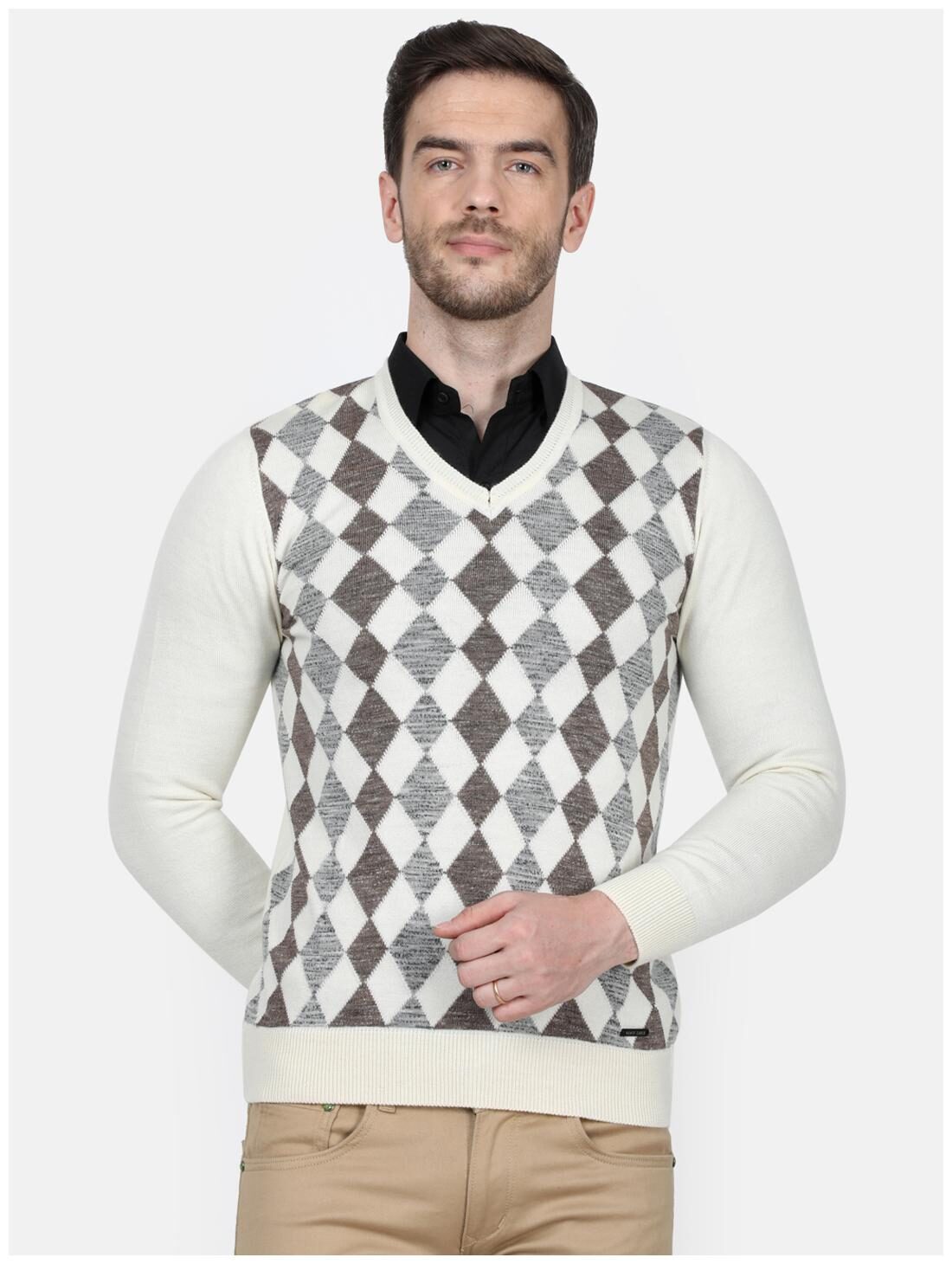 

Monte Carlo Men Multi V neck Pullover