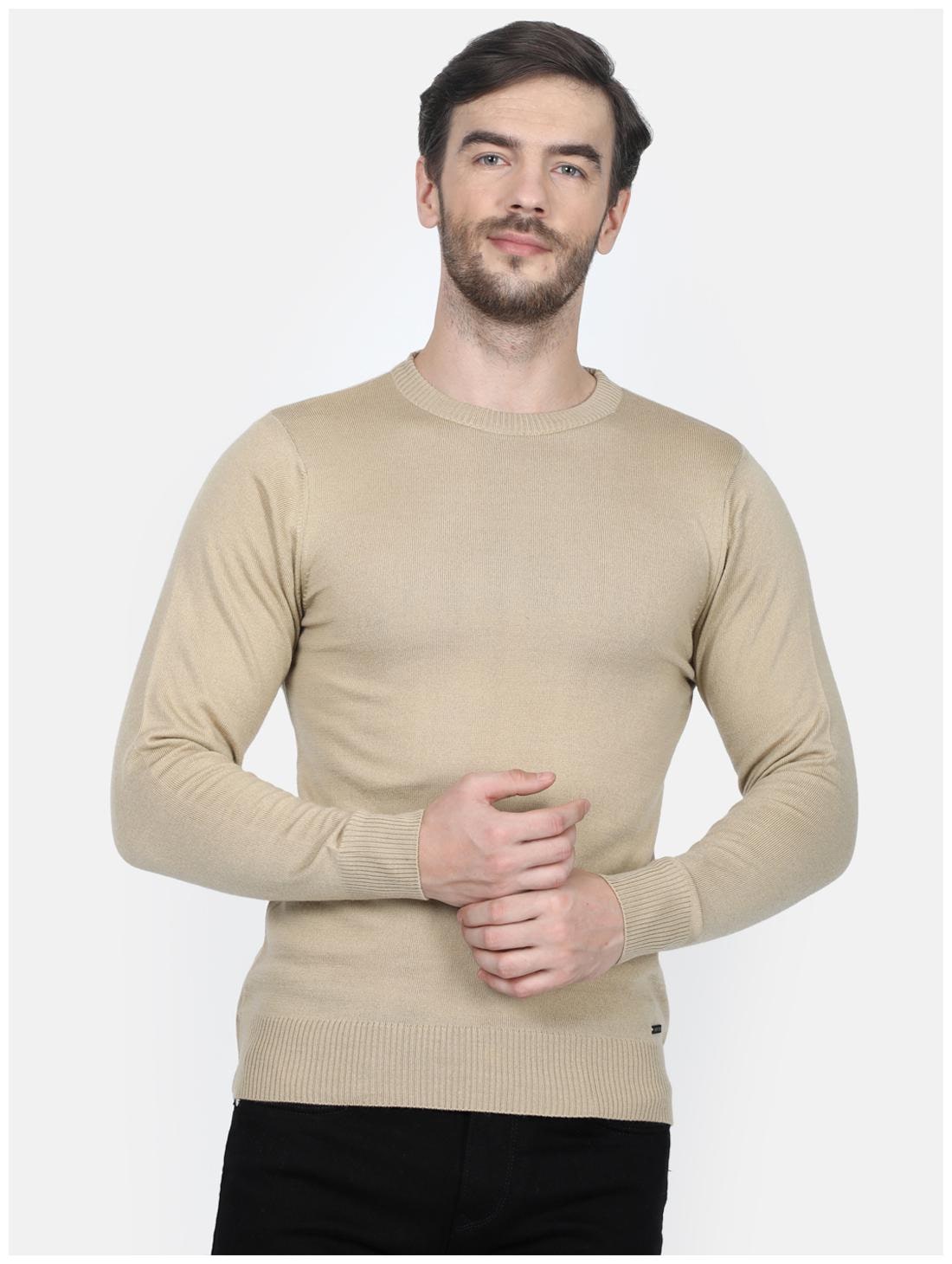 

Monte Carlo Men Beige Round neck Pullover