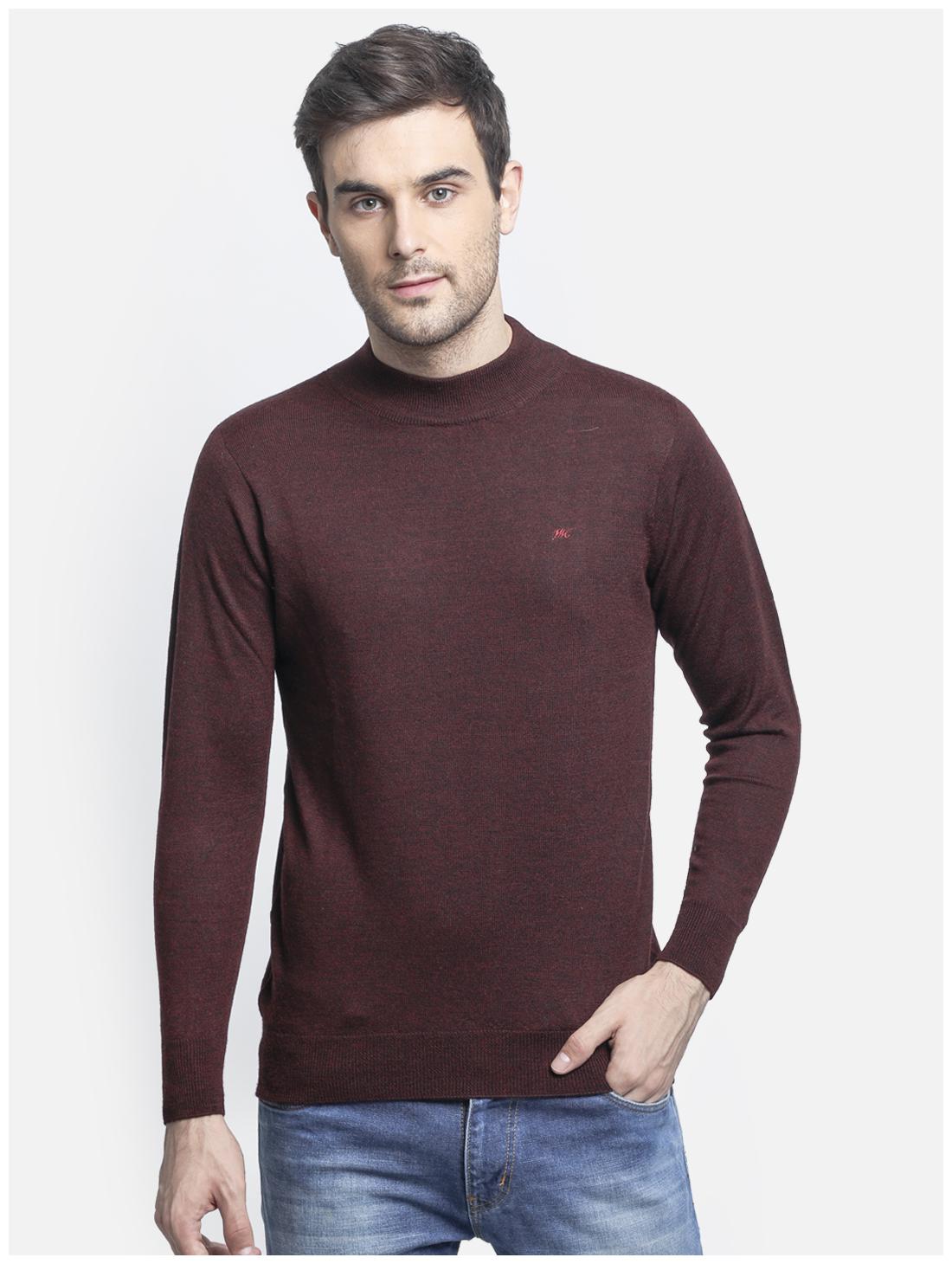 

Monte Carlo Men Maroon Turtle neck Pullover