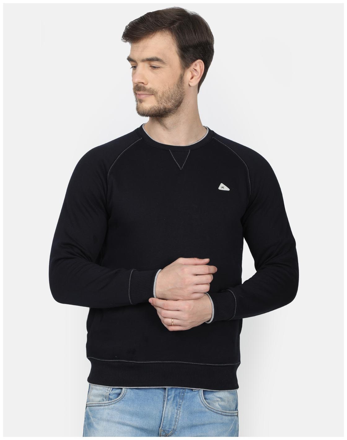 

Monte Carlo Men Black Round neck Sweatshirt