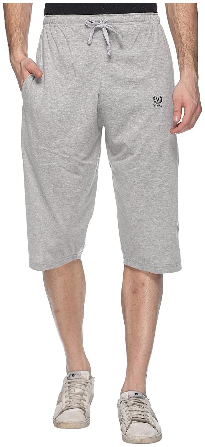 

MR TAYLORZ Men Grey Regular Fit Regular Shorts
