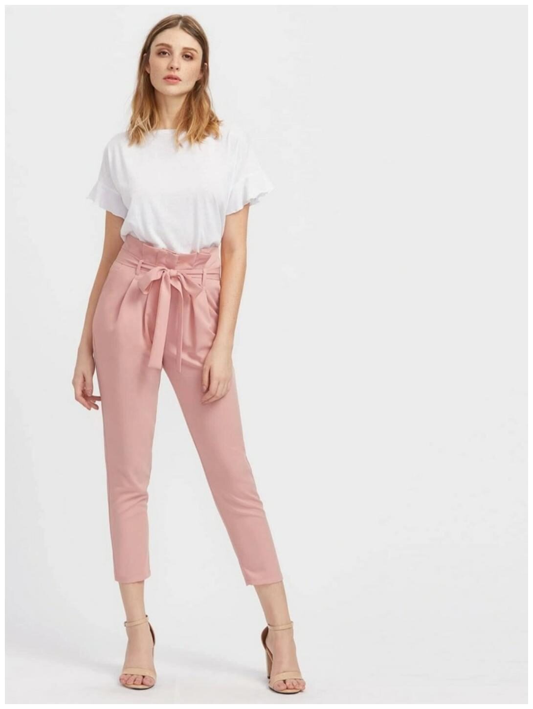 

Ms bottom paperbag trouser