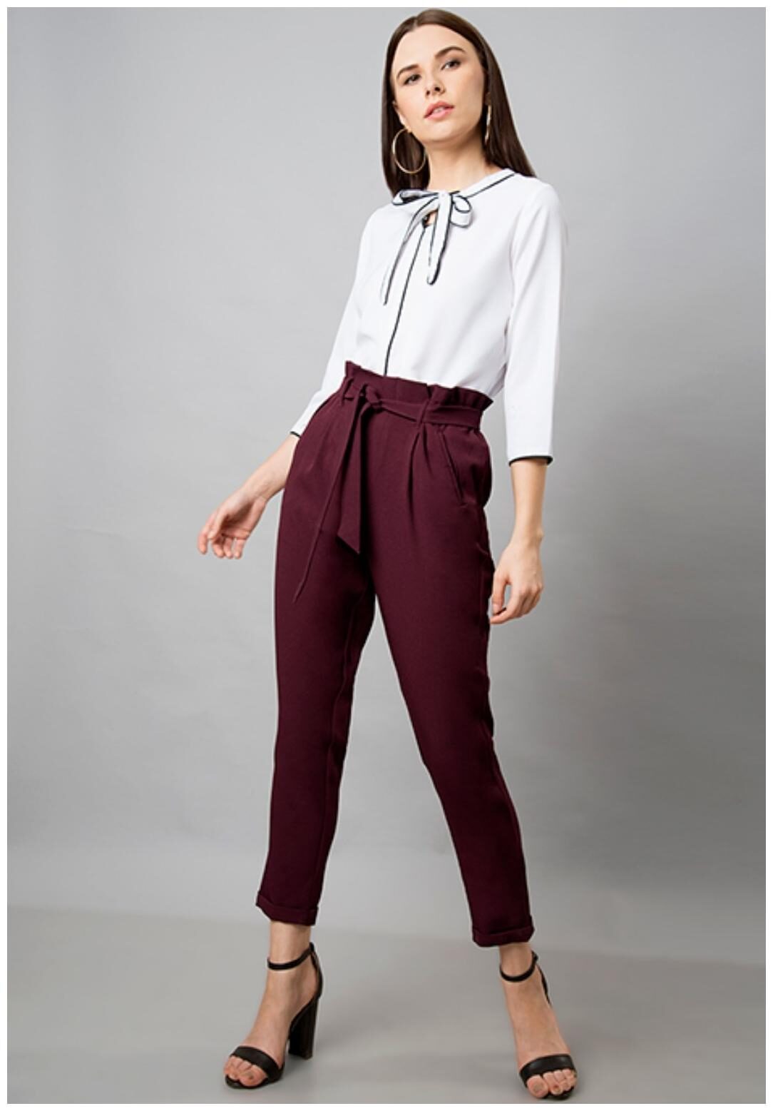 

MS BOTTOM PAPER BAG TROUSER
