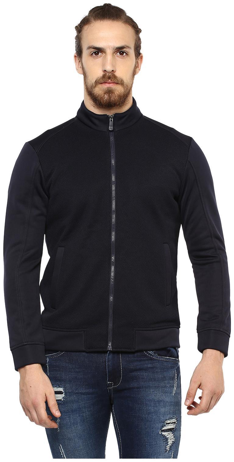 

Mufti Men Blue Solid Down jacket