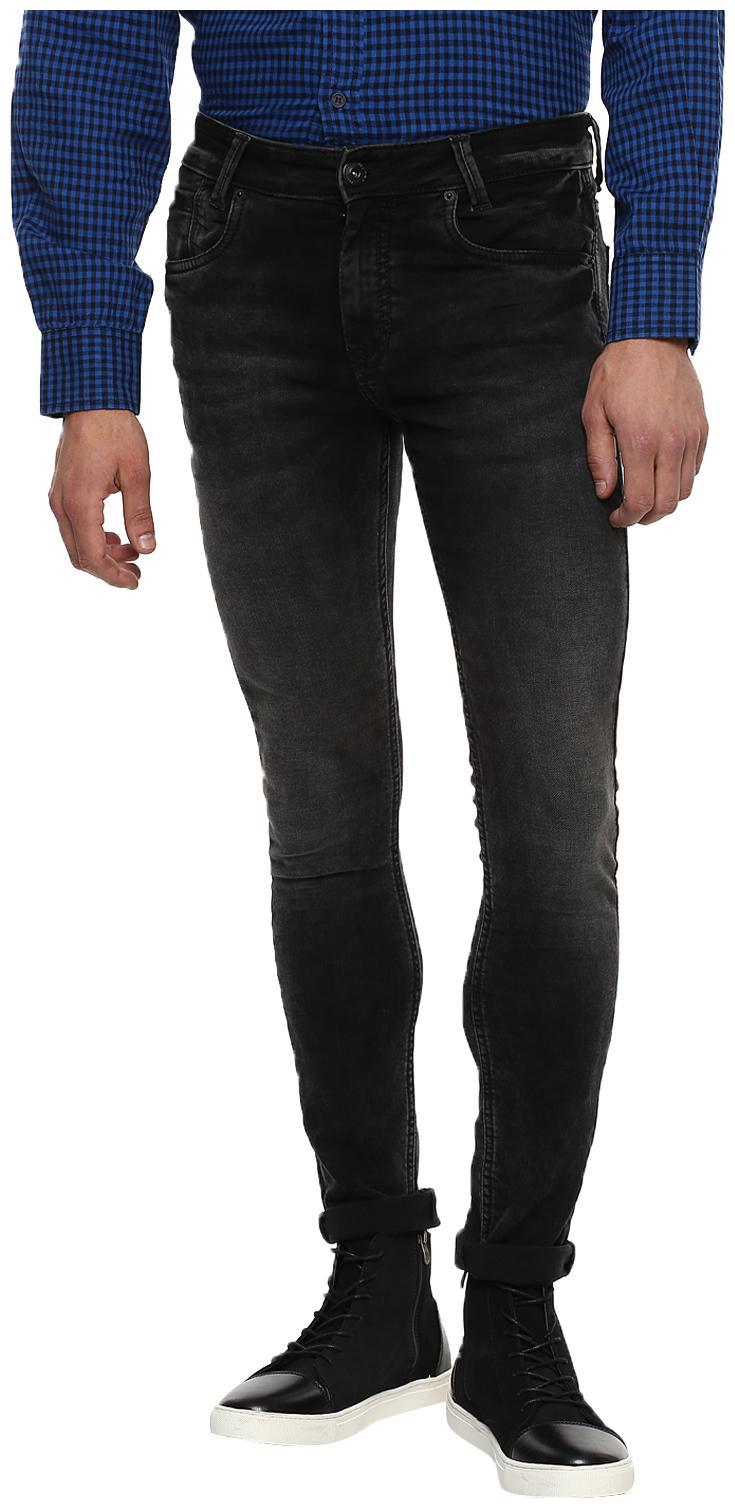 

Mufti Men Black Slim Fit Jeans