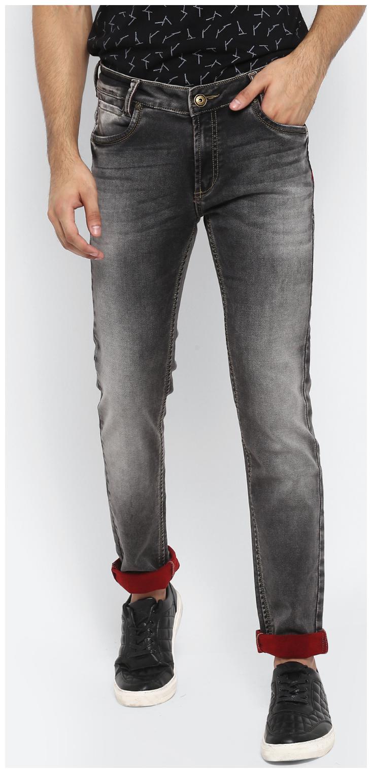 

Mufti Men Black Slim Fit Jeans