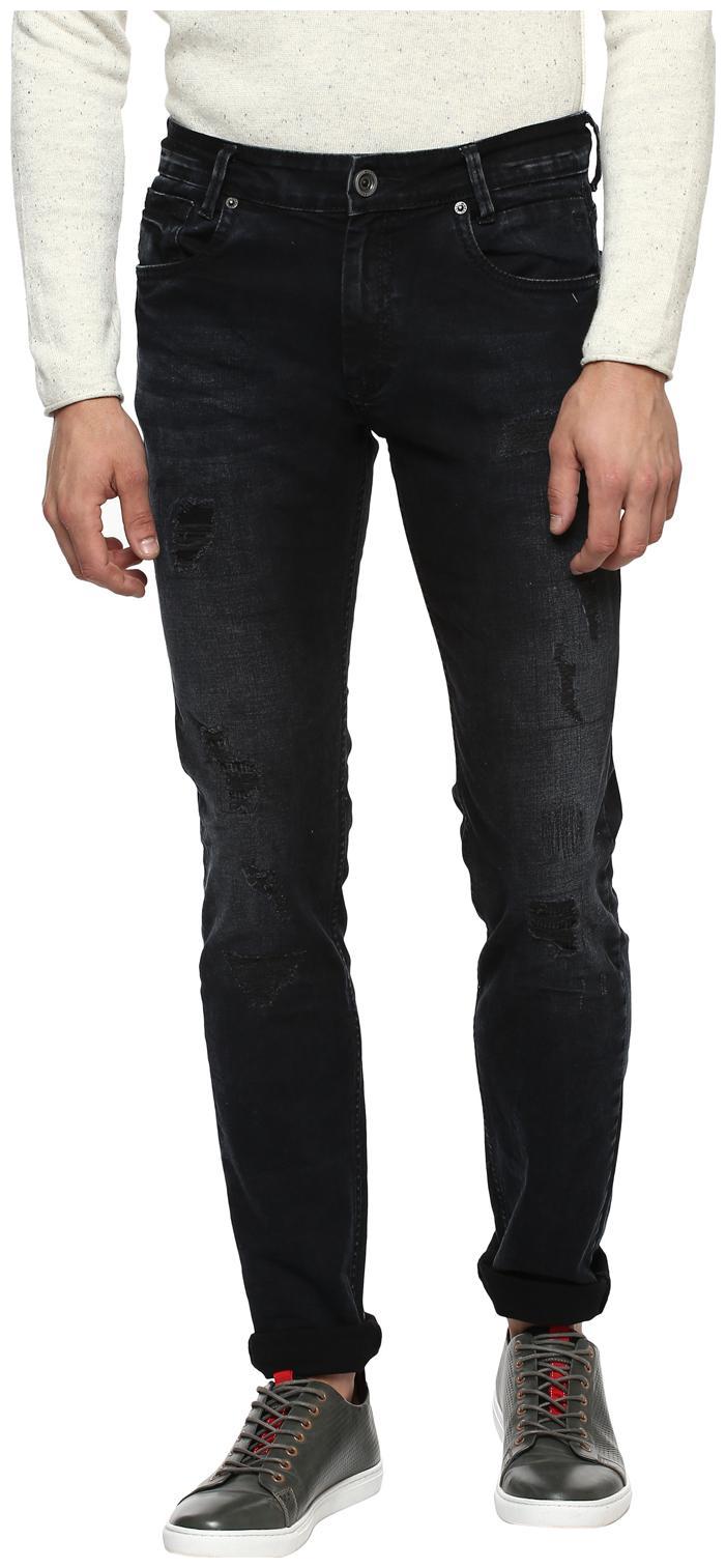 

Mufti Men Black Slim Fit Jeans
