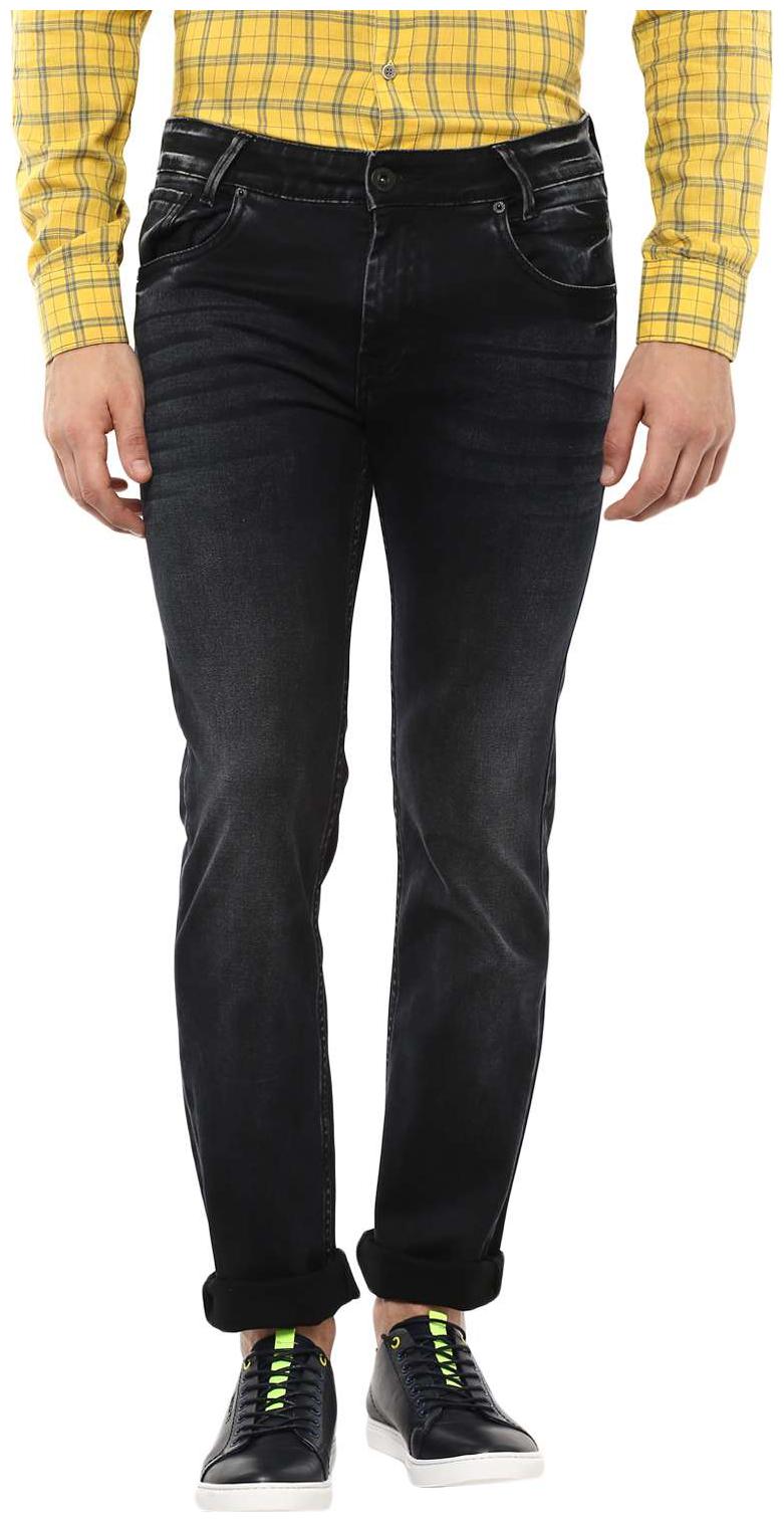 

Mufti Men Black Slim Fit Jeans