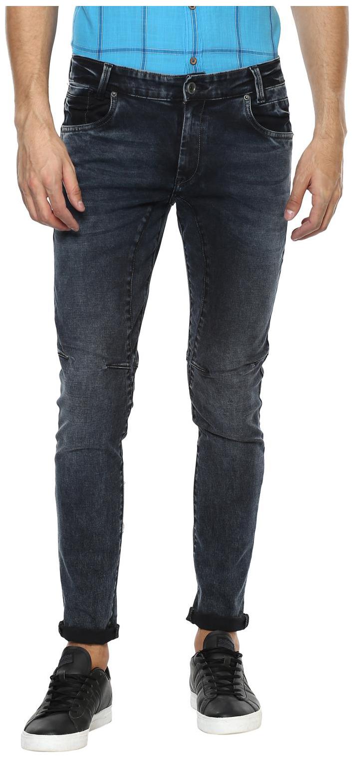 

Mufti Men Black Regular Fit Jeans