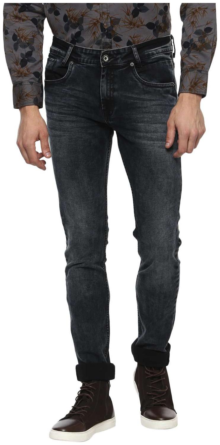 

Mufti Men Black Slim Fit Jeans