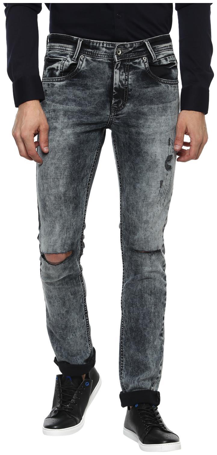 

Mufti Men Black Slim Fit Jeans