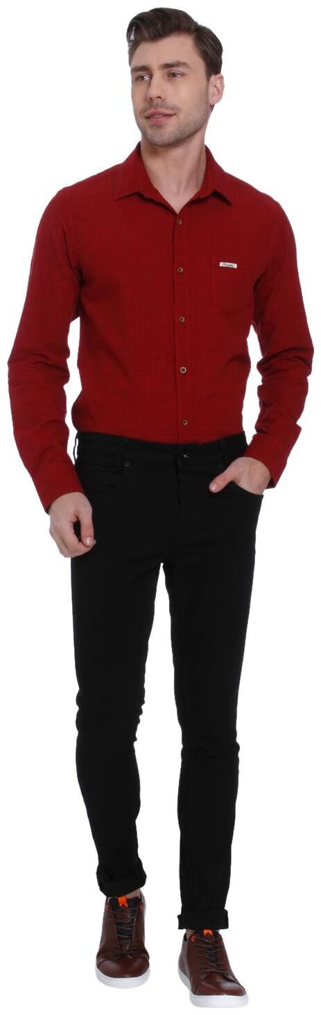 

Mufti Men Black Skinny Fit Jeans