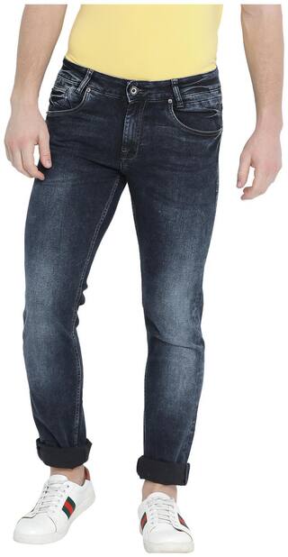 Mufti Men Blue Slim Fit Jeans
