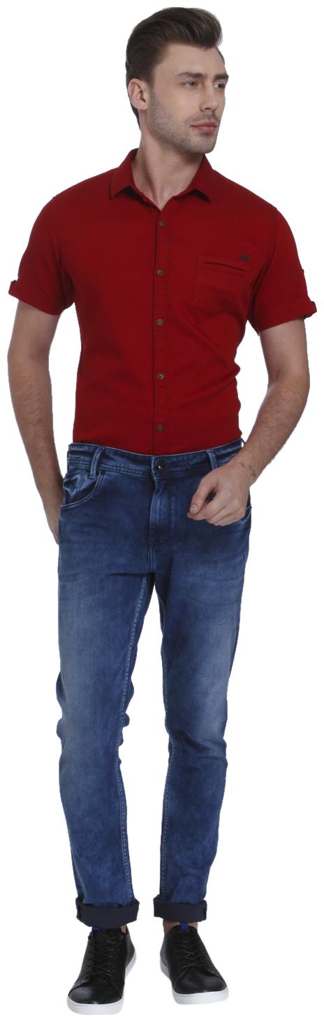 

Mufti Men Blue Skinny Fit Jeans
