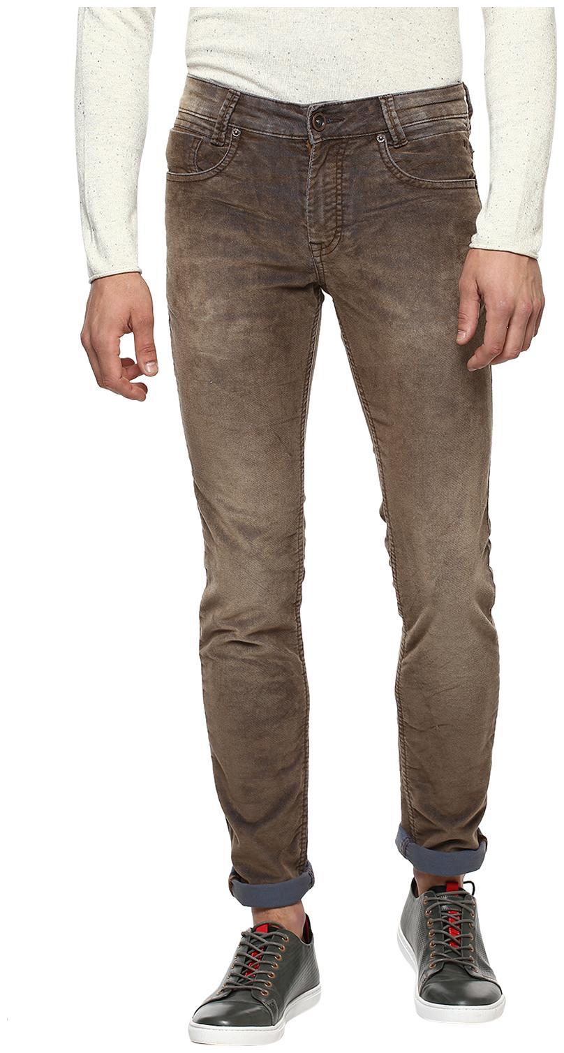 

Mufti Men Brown Slim Fit Jeans