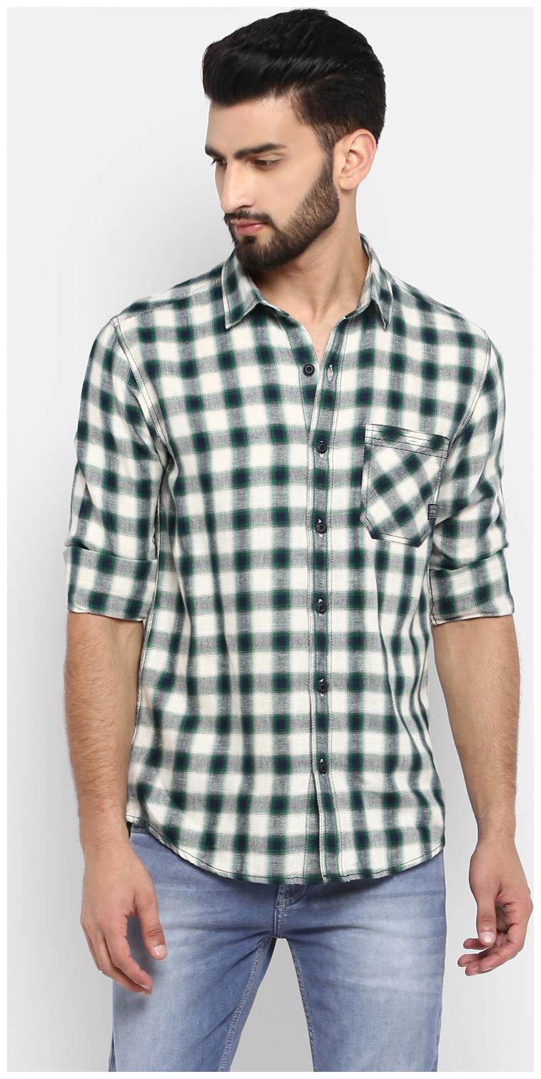 

Mufti Men Multi Checked Slim Fit Casual Shirt