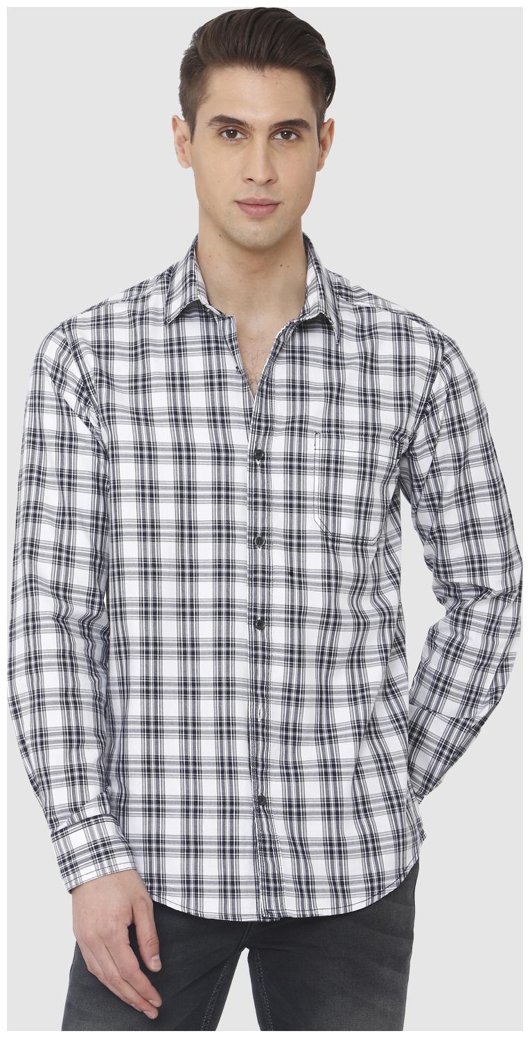 

Mufti Men Multi Checked Slim Fit Casual Shirt