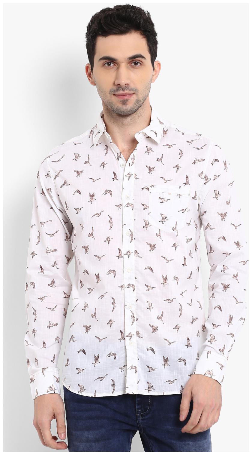 

Mufti Men Multi Printed Slim Fit Casual Shirt