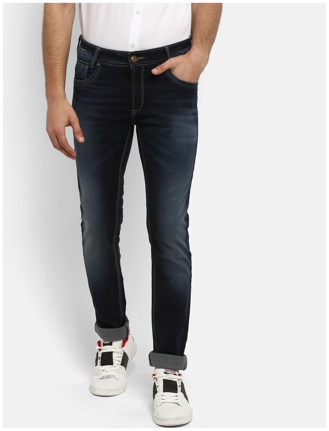 

Mufti Men Blue Slim Fit Jeans