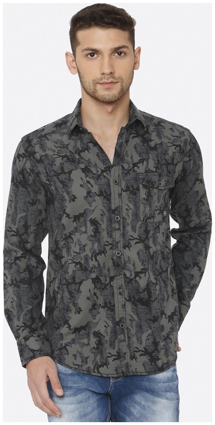 

Mufti Men Multi Printed Slim Fit Casual Shirt