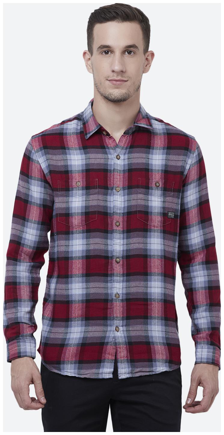 

Mufti Men Multi Colorblocked Slim Fit Casual Shirt