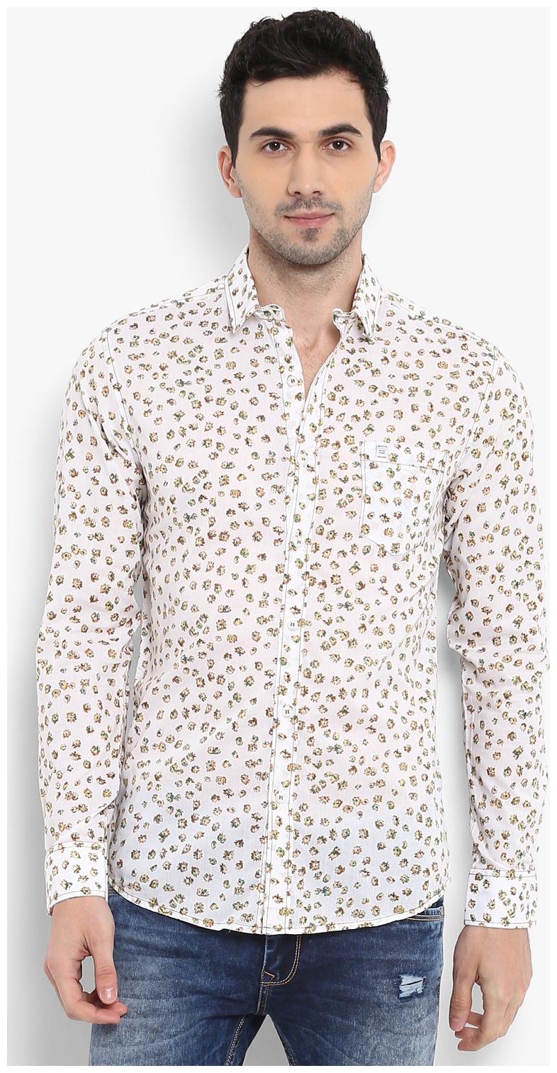 

Mufti Men Multi Floral Slim Fit Casual Shirt