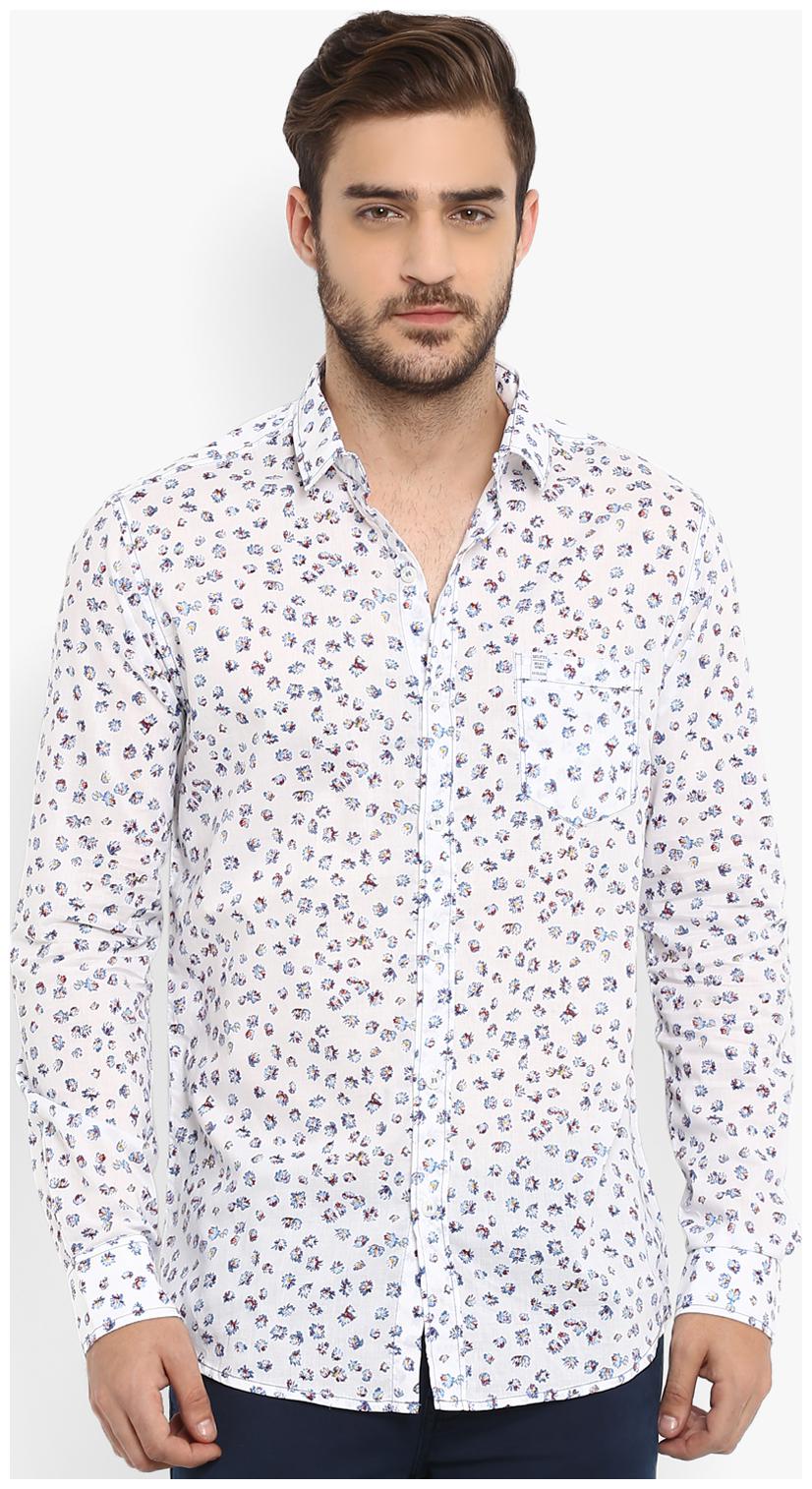 

Mufti Men Multi Floral Slim Fit Casual Shirt