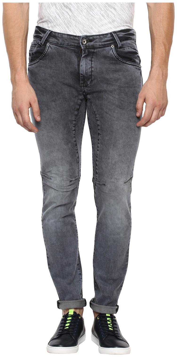 

Mufti Men Grey Slim Fit Jeans