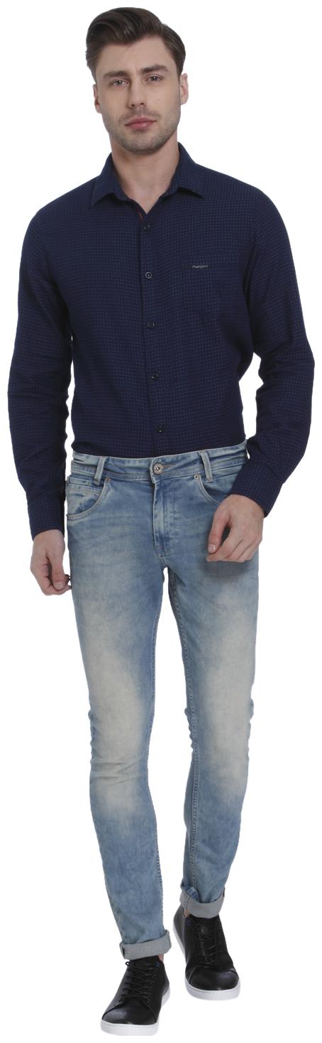 

Mufti Men Beige Skinny Fit Jeans