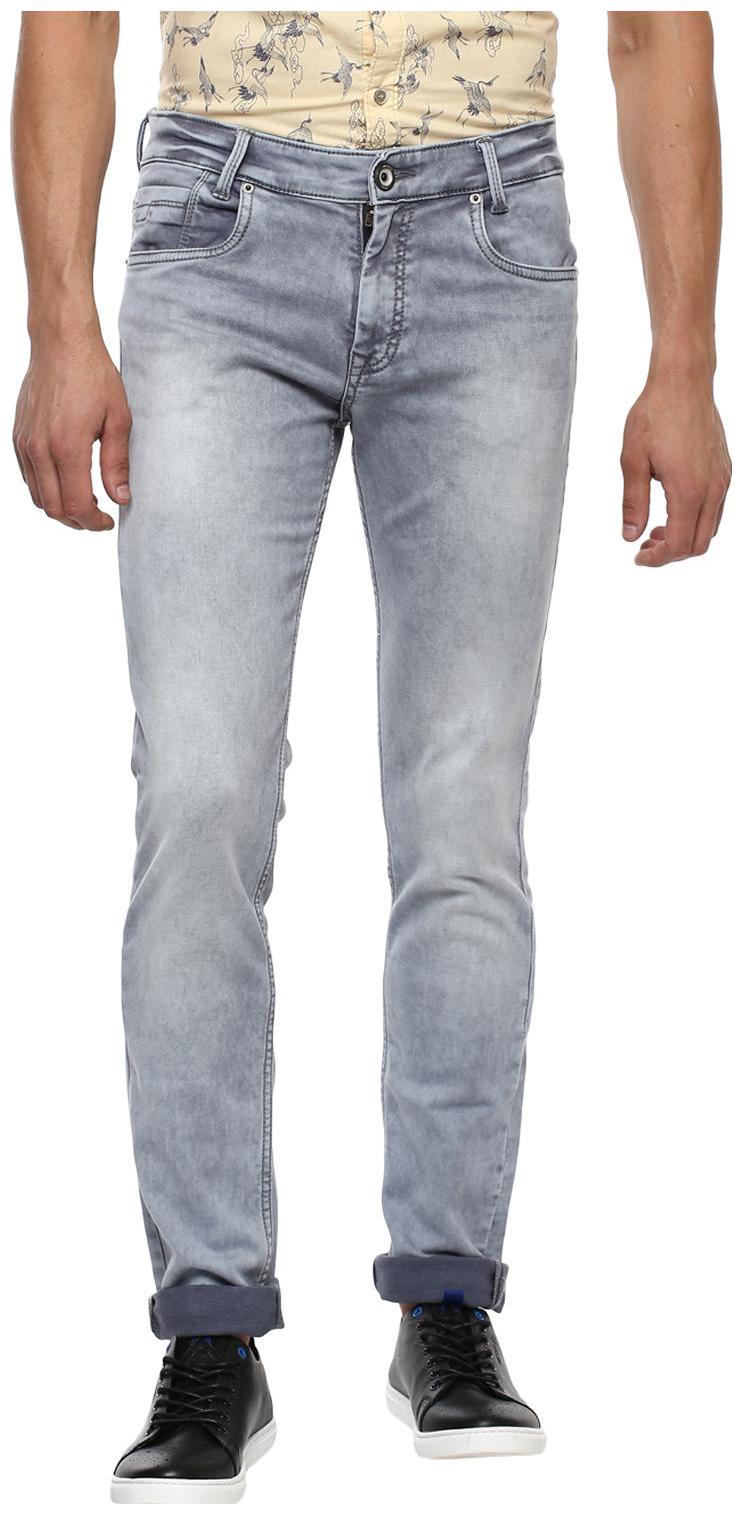 

Mufti Men Grey Slim Fit Jeans